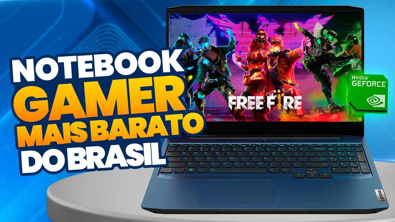 Melhor Notebook GAMER 2023 custo-benefício e BARATO