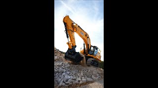 JCB dropping into Day 2 of Hillhead 2026