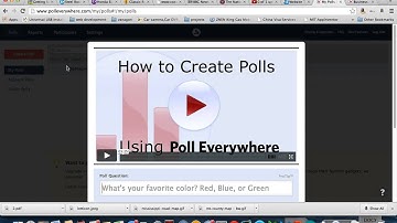 Using Poll Everywhere in the classroom