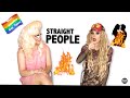 Trixie and katya roasting the straights for 8 minutes str8