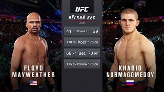 ФЛОЙД МЕЙВЕЗЕР vs ХАБИБ НУРМАГОМЕДОВ в UFC