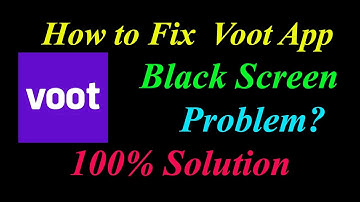 How to Fix Voot App Black Screen Problem Solutions Android & Ios - Fix Voot  Black Screen
