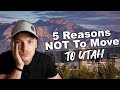 5 Reasons NOT To Move To Salt Lake City, Utah | (Consider These!)
