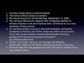 End of video