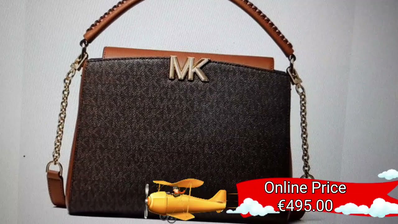 Michael Kors, Bags, Michael Kors Karlie Medium Satchel Studded Handbag