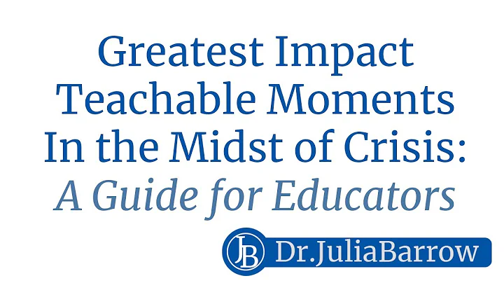 Welcome to Greatest Impact Teachable Moments In th...