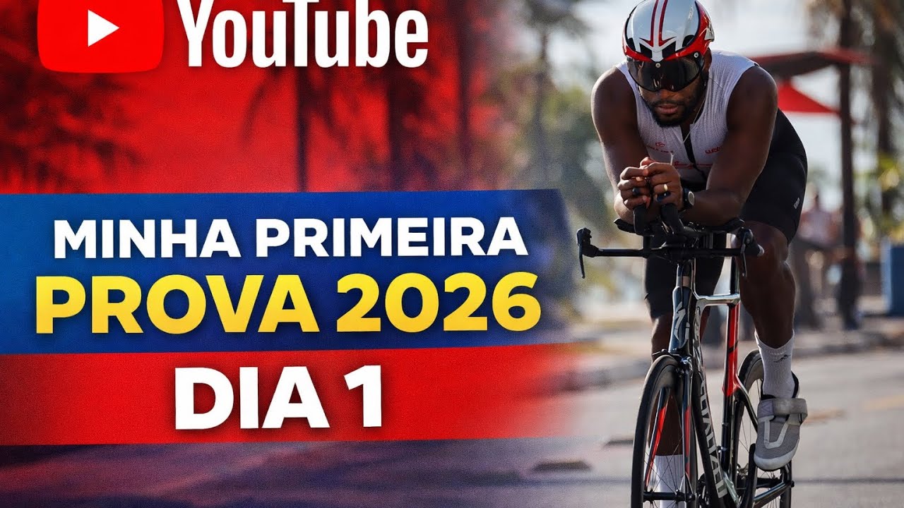 Minha PRIMEIRA PROVA de triatlhon de 2026 🏁 | Superação, emoção e desafio