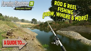 A GUIDE TO… CATCHING FISH?! HIGHLANDS FISHING DLC! FARMING SIMULATOR 25 screenshot 3