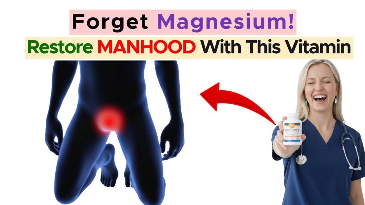 Forget Magnesium! These 2 Vitamins Restore Blood Flow & Performance While You Sleep