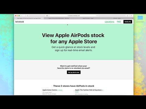 How to check AirPods stock!