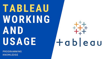 Tableau Tutorial for Beginners 3 - Tableau Working and Usage