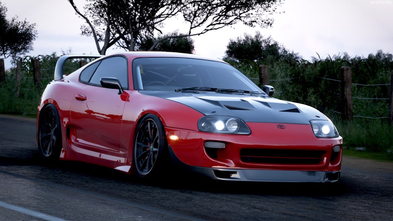 TUNEANDO y PROBANDO un Toyota Supra RZ 98' en Forza Horizon 5 - YouTube