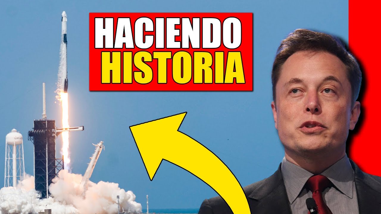 LANZAMIENTO HISTÓRICO de SPACEX | ELON MUSK hace historia de nuevo ...