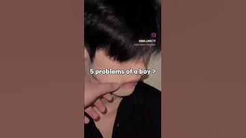 5 problems of a boy 🥺 #aesthetic #korean #cute #boy #beautiful #fypシ