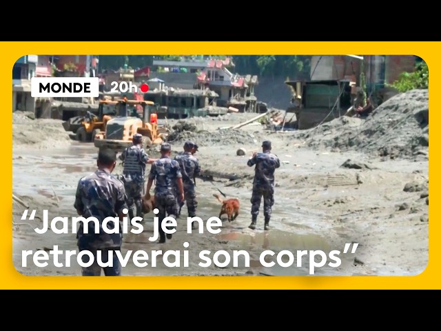 Népal : à la recherche des survivants