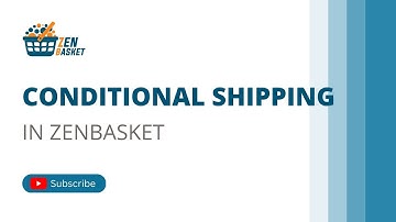 Conditional Shipping | Training Video