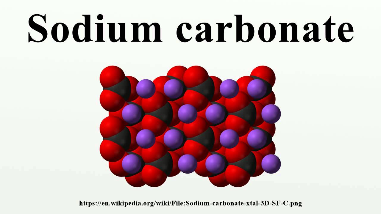 Натрий бром связь. Sodium carbonate.