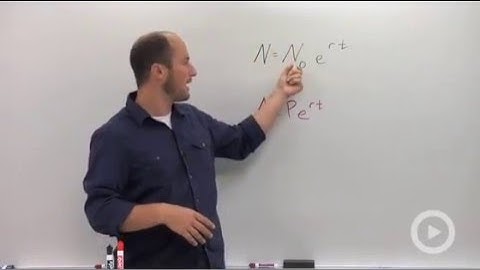 Exponential Growth and Decay