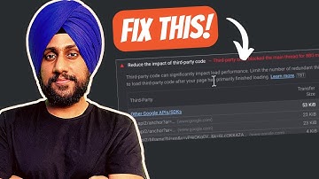 How to Reduce the Impact of Third-Party Code For Faster Speeds | Core Web Vitals Part 13