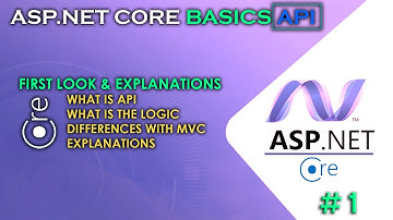 ASP.NET CORE BASICS - API | First Look and Explanations #1