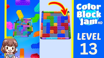 Color Block Jam Level 13 Solution Walkthrough