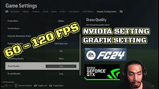 Setting grafik FC 24 dan Nvidia agar tidak LAG 60fps #fc24 #nvidia