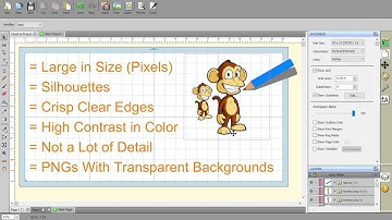 VinylCut 5 Software Tracing an Image A Few Good Rules to Know, Step by Step Video