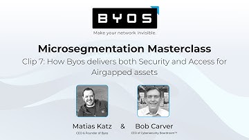 How Byos delivers both Security and Access for Airgapped assets