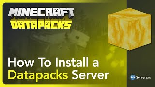 how to setup a datapack on your server - minecraft java