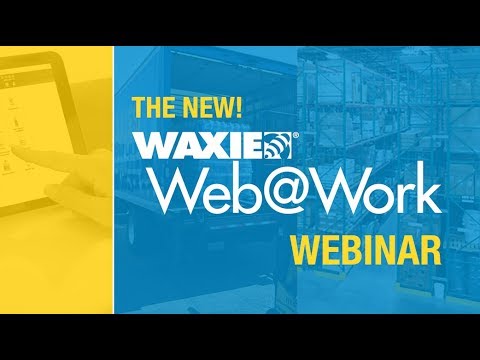WAXIE [email protected] Webinar Presentation Full Video