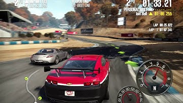 Need For Speed : SHIFT UNLEASHED Chevrolet Camaro SS DR. Pepper Edition GamePlay  HD