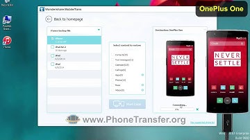 [iPhone to OnePlus One]: How to Restore iPhone Backup File from iTunes to OnePlus One