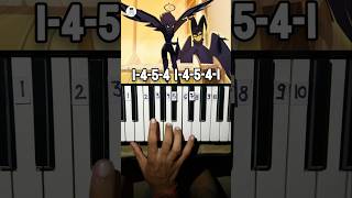 Gravity - Hazbin Hotel Piano Tutorial #shorts