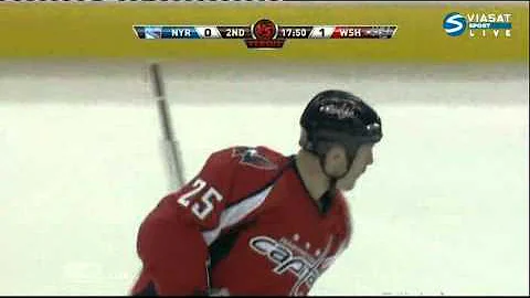 Winning Goal Jason Chimera (Rangers & Capitals) NHL April 15, 2011