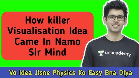How killer Visualisation Idea Came In Namo Sir Mind || Namo Kaul Sir || Namo Kaul ||