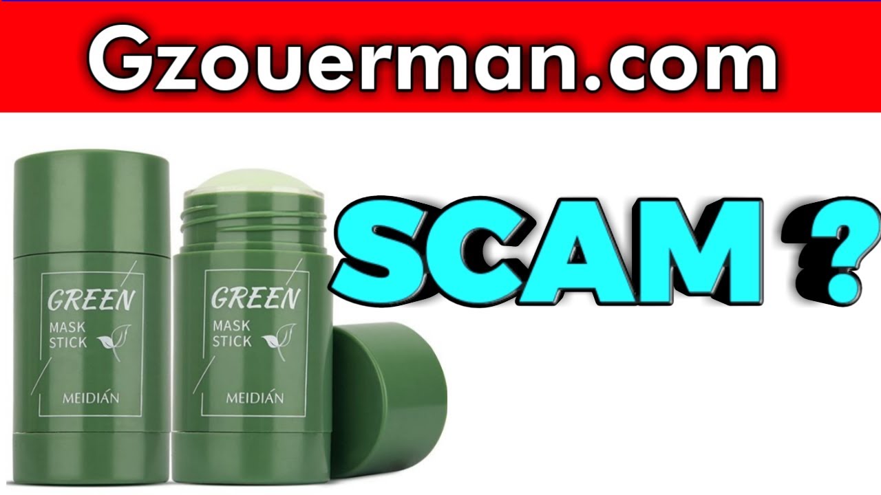 Gzouerman green tea mask review SCAM or LEGIT ? YouTube