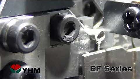 CNC Extension Spring Machine EF-210-W.D. 0.4mm-German hook-50ppm- YHM