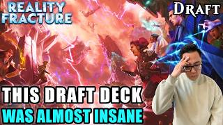 This Draft Deck Was Almost Insane | Reality Fracture Draft | MTG Arena