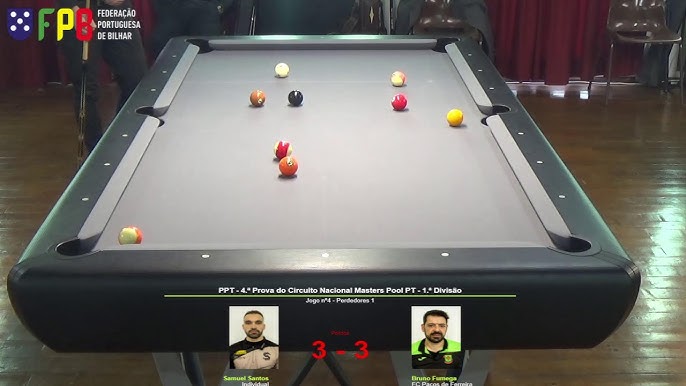 3ª Prova ESC Online Masters PoolPT - Perdedores 2 - Hélder Moreira x Manuel  Pereira 