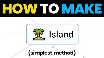 How to Make an Island in Infinite Craft - Simple Guide