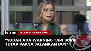 Sopir Bus Ditetapkan Tersangka, Eks Investigator KNKT: Gimana Itu Dapet SIMnya? | tvOne