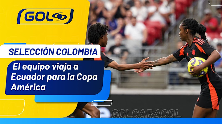 La Selección Colombia viaja a Ecuador para jugar la Copa América femenina 2025