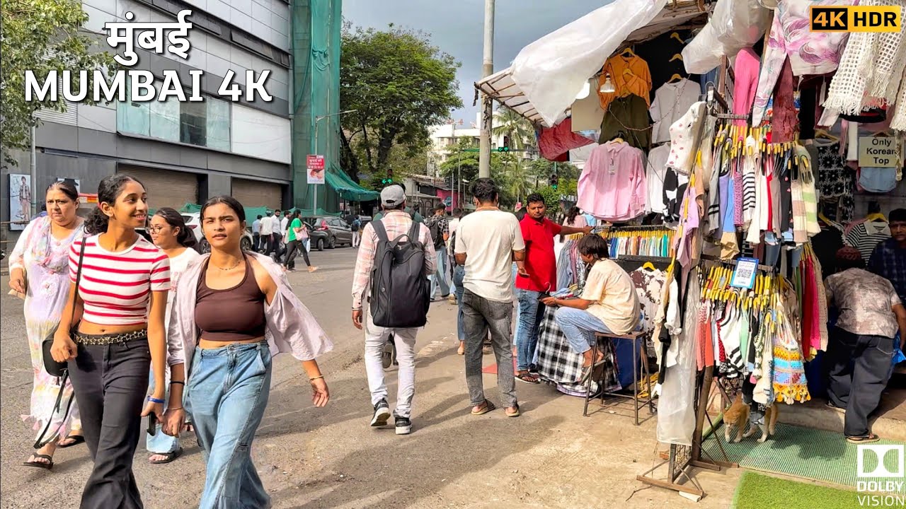 Hill Road Market🛍️ Bandra | 4KHDR Walk in the Popular Shopping Destination of Mumbai♥️