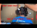 How to silk press & curl natural hair with out too much heat!