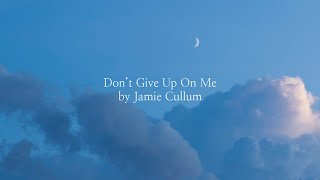인생을 꽃피우기 위해선 넘어지기도 해야 해ㅣDon't Give Up On Me - Jamie Cullum (한글/가사/번역/해석)