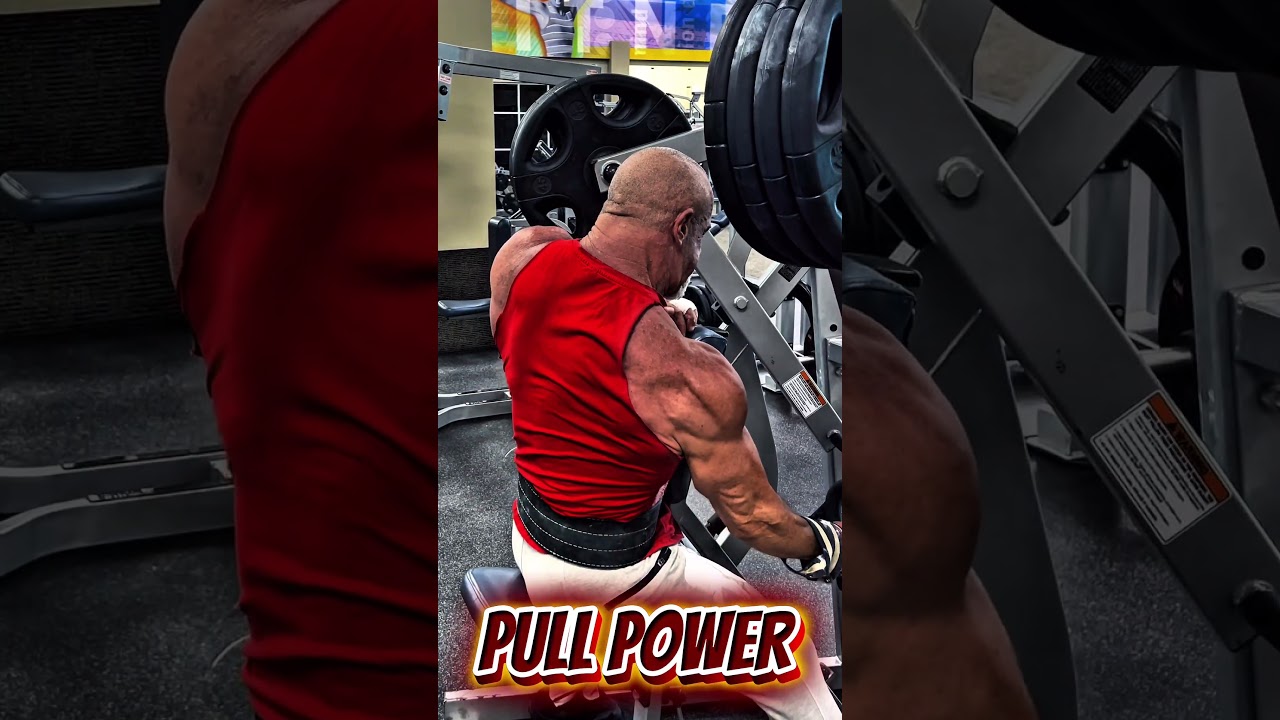 PULLING POWER FOR BACK THICKNESS #workout #motivation #muscle #workouttips #BACK