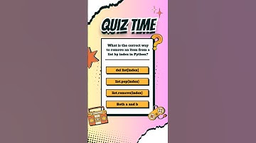 What is the Correct Way to Remove an Item from a List by Index in Python? 🐍📋 #youtubeshorts #python