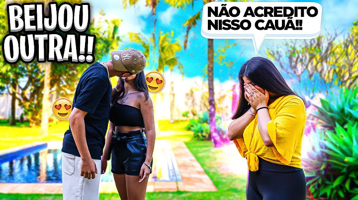 O CAUÃ FICOU COM ELA NA FRENTE DA MANU!!