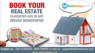 Real estate newspaper ads | Property Classifieds | house for sale advertisement