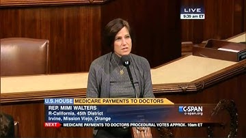 Rep. Mimi Walters: Time to Fix the Doc Fix